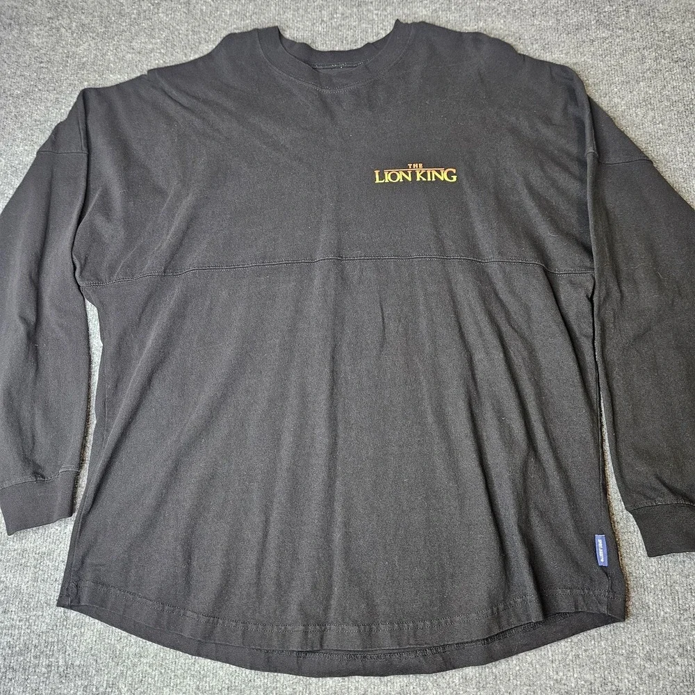 Disney Hakuna Matata Lion King Spirit Jersey Size XL Pumba‎ Timon Black